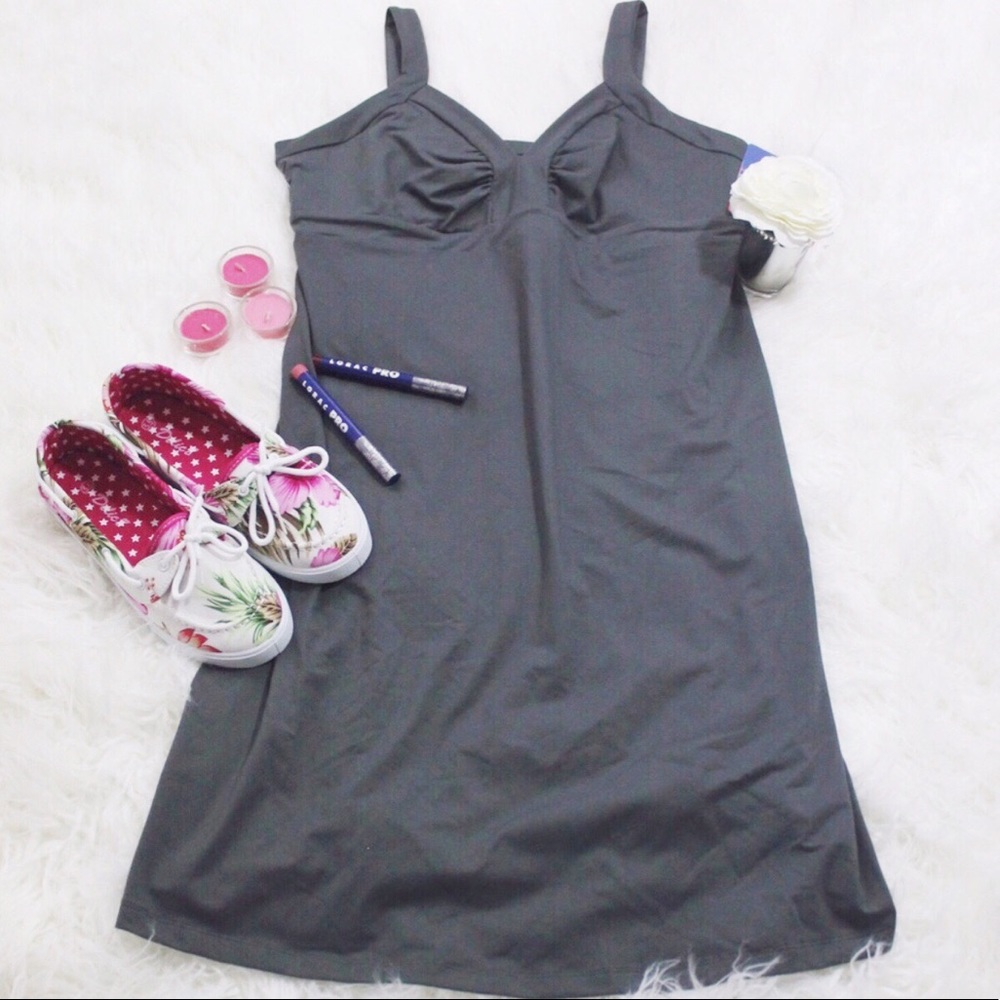 NWOT Patagonia Women’s Minette Solid Gray Dress - Picture 2 of 8